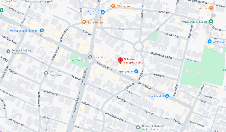 Golestan Shopping Center - Google Maps